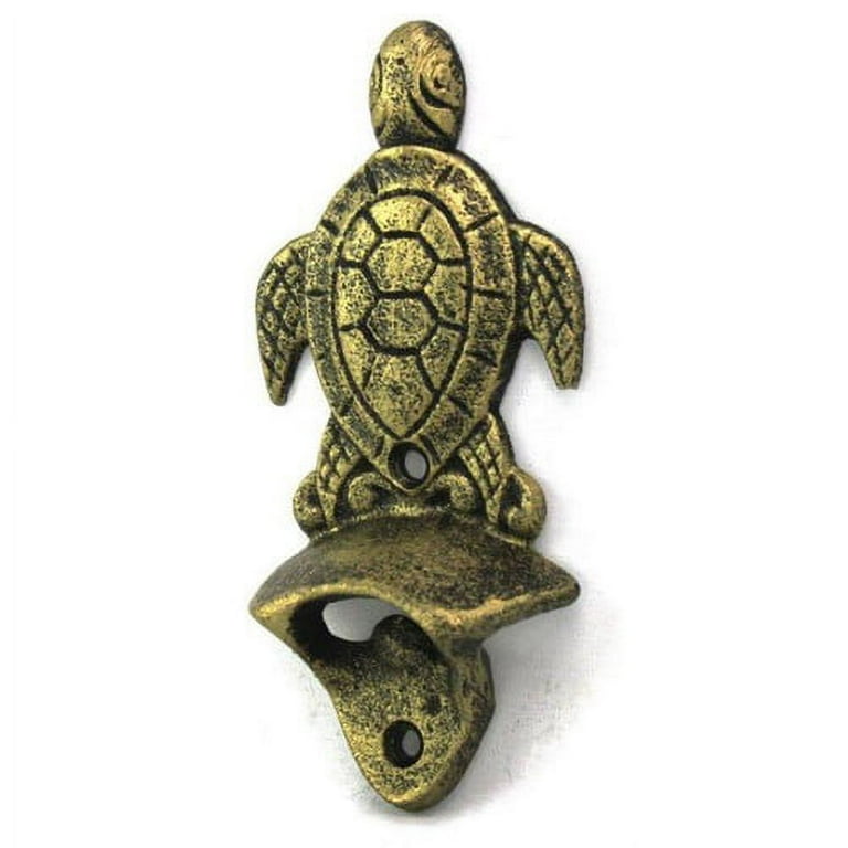 Bronze Sea Turtle Bottle Opener
