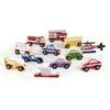 WOODEN VEHICLE COLLECTION SET OF 12