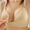 Beige, variant on Daily Wear Padded Bras for Women Full Coverage Bras No Underwire Solid Color Sports Bras Padded Push up Bralette Cheap Items