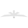thumbnail image 4 of 96"W x 24"H x 4"D x 6"F, 6/12 Pitch, Davenport Architectural Grade PVC Gable Bracket, 4 of 8