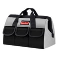 thumbnail image 2 of Heavy Duty Large Capacity Tool Bag 600D Oxford Electrician Carpentry Storage Bag 13Inch, 2 of 8