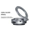 thumbnail image 3 of Silver Silver Magnetic Vacuum Car Phone Mount 360 Rotation Suction Holder For Smartphone 3X2Inch, 3 of 4
