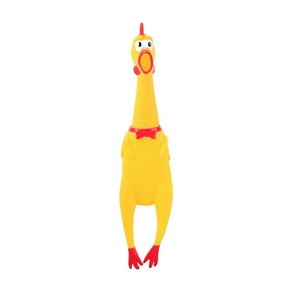 ToysYGift Squeaky Rubber Chickens, Screaming Chickens Toys Bulk Prank Novelty Toys Pet Toys for Party Favors Family Game Dog Toys