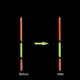 thumbnail image 4 of Pack de 2 Pintura Flotante Fluorescente DIY para Reparación Pesca Bobbers Strike, 4 of 9