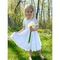 thumbnail image 3 of Flower Girl White Lace Dress, 3 of 7
