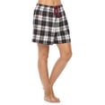 thumbnail image 2 of Ashford & Brooks Women's 2 Pack Soft Flannel Plaid Pajama Lounge Sleep Shorts Bottoms, 2 of 5