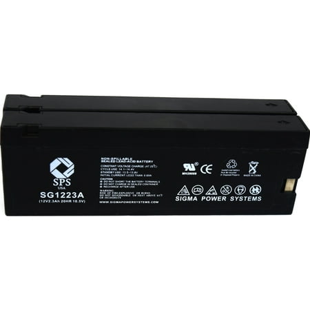 SPS Brand  12V 2.3 Ah (Terminal A)  Replacement for  Canon VR-50 (Camcorder Battery) ( 2 (Canon T3i Best Price)