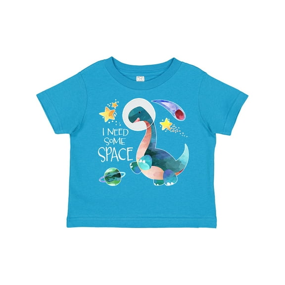 Inktastic I Need Some Space Dinosaur Astronaut with Stars and Planet Boys or Girls Toddler T-Shirt