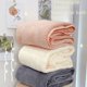 thumbnail image 1 of Toalla de baño grande y gruesa de vellón de coral con forma de piña y cerdo para adultos y niños, absorbente, para playa, 1 of 5