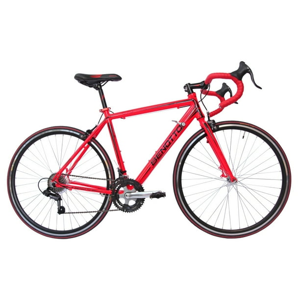Bicicleta Ruta 570 R700 14V Shimano TY18 Rojo Neon Benotto Benotto Benotto 570 Ruta