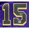 thumbnail image 2 of Austin Reaves Signed Custom Purple Pro-Style Basketball Jersey BAS ITP, 2 of 4