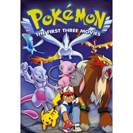 Pre-Owned Pokemon: Pokemon - The First Movie / Pokemon 2000 - The Movie / Pokemon 3 - The Movie