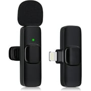 TYPPKMM Microphones for iPhone, iPad,Mini Wireless Microphone,Wireless lavalier Microphone,microfono inalambrico para iPhone for Recording, Live Streaming, YouTube, Facebook, TikTok