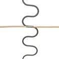 thumbnail image 4 of Jikaihong 60 Pack Sofa Spring Repair Kit, Upholstery Stay Wire Clips for Sofa,and Chair Spring Repair,Couch,Connectors to Attach Springing Wire to Springs, 4 of 5