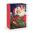 Hallmark 20" Extra Large Christmas Gift Bag with Handles and Gift Tag