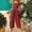 Red, variant on Idoravan Jumpsuit for Women Clearance Women's Floral Prints Straps Wide Leg with Pockets Vintage Jumpsuit