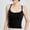 Black, variant on Womens Sports Bra Seamless Long Crop Tank Racer Back Spaghetti Strap Workout Yoga Bra Padded Halter Neck Casual Tops Gold XL