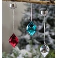 thumbnail image 2 of Plow & Hearth Color Changing Mercury Glass Solar Ornaments, Set of 3, 2 of 2