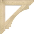 thumbnail image 3 of Ekena Millwork 6"W x 40"D x 40"H Imperial Slat Rough Sawn Bracket, Douglas Fir, 3 of 4