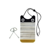 Key of Z Rubboards Mini Zydeco Stainless Steel Washboard Percussion Instrument 11.5x6 in