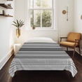 thumbnail image 4 of Gradient Grey Striped Small Tapestry for Bedroom Wall Hanging Tapestry, Simple Farm Stripes Minimalist Ceiling Backdrop Tapestries Poster Blanket Wall Decor for Teens Room Living Room Dorm 23" x 28", 4 of 8