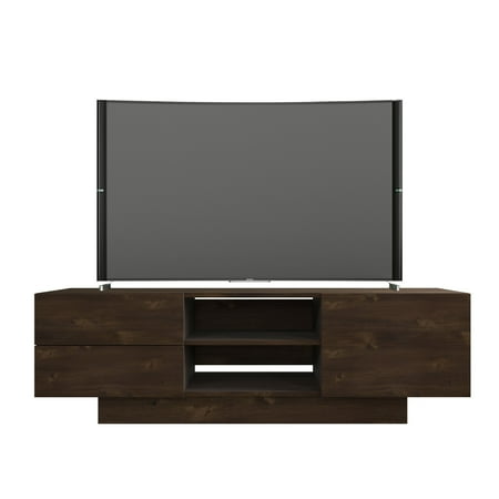 Walmart 60 Inch TVs Nexera Morello 60  inch  TV  Stand Truffle Walmart  com