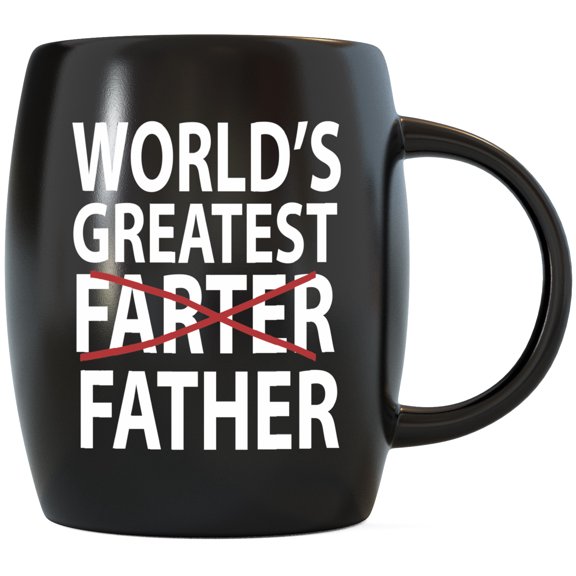 Mug A Day World’s Greatest Farter Father Funny Dad Mug for Father’s Day Birthday or Christmas Novelty Coffee Mug 16 oz