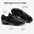 thumbnail image 4 of DREAM PAIRS Men's Soccer Cleats Outdoor Athletic Shoes Firm Ground Soccer Cleats, 4 of 6