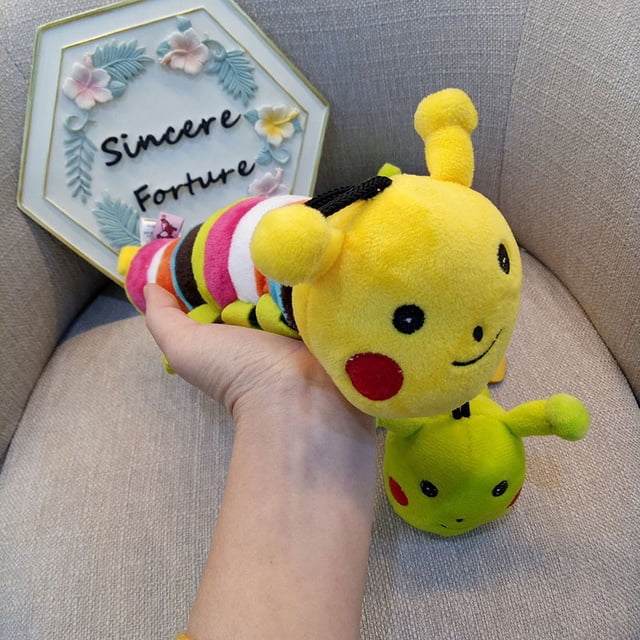 Juguete para perro, juguete para perro, voz de perro, molar, juguete resistente a las mordeduras, osito de peluche, bichón, oruga, colección de juguetes de peluche