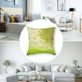 thumbnail image 5 of nygtbtfer Decorative Square Throw Pillow Cover Cushion Case Green Early Lawn Material Tree Summer Natural Sky Scenery Nature Grass Cloud Leaf Textures Spring Vintage Farmhouse Pillowcase 24x24in, 5 of 7