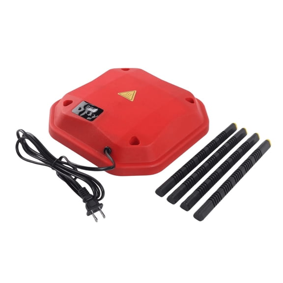 US Plug Adjustable Height Electric Chick Brooder Heating Plate, Poultry Cage Warm Heater Chicken Warmer Equipment