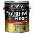 thumbnail image 2 of 1 gal Minwax 13022 Clear Super Fast-Drying Polyurethane for Wood Floors Satin, 2 of 2