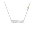 thumbnail image 1 of Mama' Necklace with Satellite Birthstone, 1 of 4