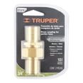thumbnail image 2 of Conexión Para Manguera Truper 3/4" Latón Dorado, 2 of 3