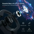 thumbnail image 2 of Mpow Bluetooth Headphones, Wireless Sports Earbuds IPX7 Waterproof Earphones with Mic for Workout and Sports, in Ear Earphones - Red, 2 of 10