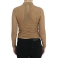 thumbnail image 3 of Dolce  Gabbana Beige Knitted Cotton Polo Cardigan Sweater, 3 of 6