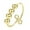 GD, variant on EGNMCR Rings Anxiety Fidget Women Spinning Rings With Beads Stress Relief Spinning Anxiety Ring