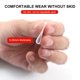 thumbnail image 4 of Muslady Ultra-Thin Guitar Fingertip Protector Antideslizante Silicona Finger Guard Cover, 4 of 8