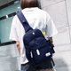 thumbnail image 4 of Bolso grande de mensajero de pecho deportivo de color puro retro para mujer (azul oscuro) Tmvgtek Oficina Multiescena Multifunción, 4 of 8