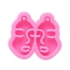 thumbnail image 3 of Wosthever Moldes de silicona para manualidades DIY, llavero de decoración, herramienta de fabricación de colgantes, suministros de líneas de Artesanía, 3 of 6