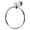 Polished Chrome, variant on Alno A8740 Infinity 6" Wall Mounted Towel Ring - Brass