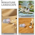 thumbnail image 3 of Masteelf 12 Pcs Cute Resin Hippo Figurines Miniature Animal Decorations Tiny Hippo Ornaments For Desk Bedside Table Cake Toppers And Diy Projects Home Decor, 3 of 8
