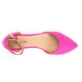 thumbnail image 3 of Dream Pairs Women's Casual D'Orsay Pointed Plain Ballet Comfort Soft Slip On Flats Shoes FUCHSIA FLAPOINTED-NEW size 8.5, 3 of 3