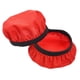 thumbnail image 1 of Cubiertas de tela flexible para auriculares de 3.54-4.33 pulgadas de Uxcell, cubiertas de auriculares rojas lavables, 1 par, 1 of 5