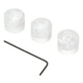 thumbnail image 5 of PBPBOX Electric Guitar Knob Replacement Plastic White 1 Set, 5 of 5