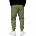 thumbnail image 6 of Sweatpants for Men Drawstring Lined Cuffed Sweatpants | Fall Winter Bottom, Moisture Wicking, Exercise Jogging Pants, Warm Soft , Big and Tall Joggers with Pockets, M, 6 of 9