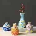 thumbnail image 2 of 1 juego de jarrón de mosaico hecho a mano con herramientas de mosaico de madera para niños y adultos principiantes. Kit de artesanía de jarrón de flores hecho a mano para decoración., 2 of 8