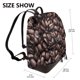 thumbnail image 2 of Disketp Coffee Bean Mochila de Cuero para Mujer, Bolso de Espalda Antirrobo con Estilo para Viaje, Trabajo y Uso Diario, 2 of 4