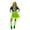 Green, variant on Party Skirt With Waist Pack Neon For Club Outfit Rave Festival Wear Two Piece Outfits Women'S Skirt Suit Red Xxxl