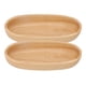 thumbnail image 1 of Bandeja De Madera Ovalada, Plato De Madera De Madera De Caucho Para Mesa De Comedor Cergrey Wooden Towel Tray, 1 of 8